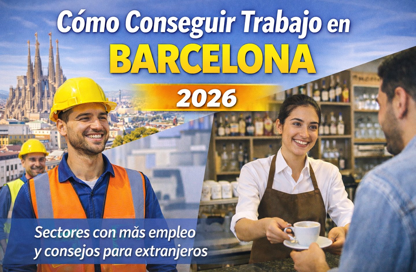 Cómo conseguir trabajo en Barcelona en 2026: sectores con más empleo y consejos para extranjeros | Latinos FM