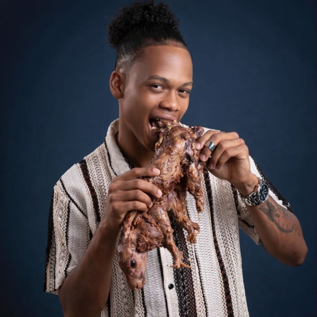 Dalvin La Melodía en Valencia: imagen viral comiendo conejo desata la locura antes de su concierto en la Sala Madison