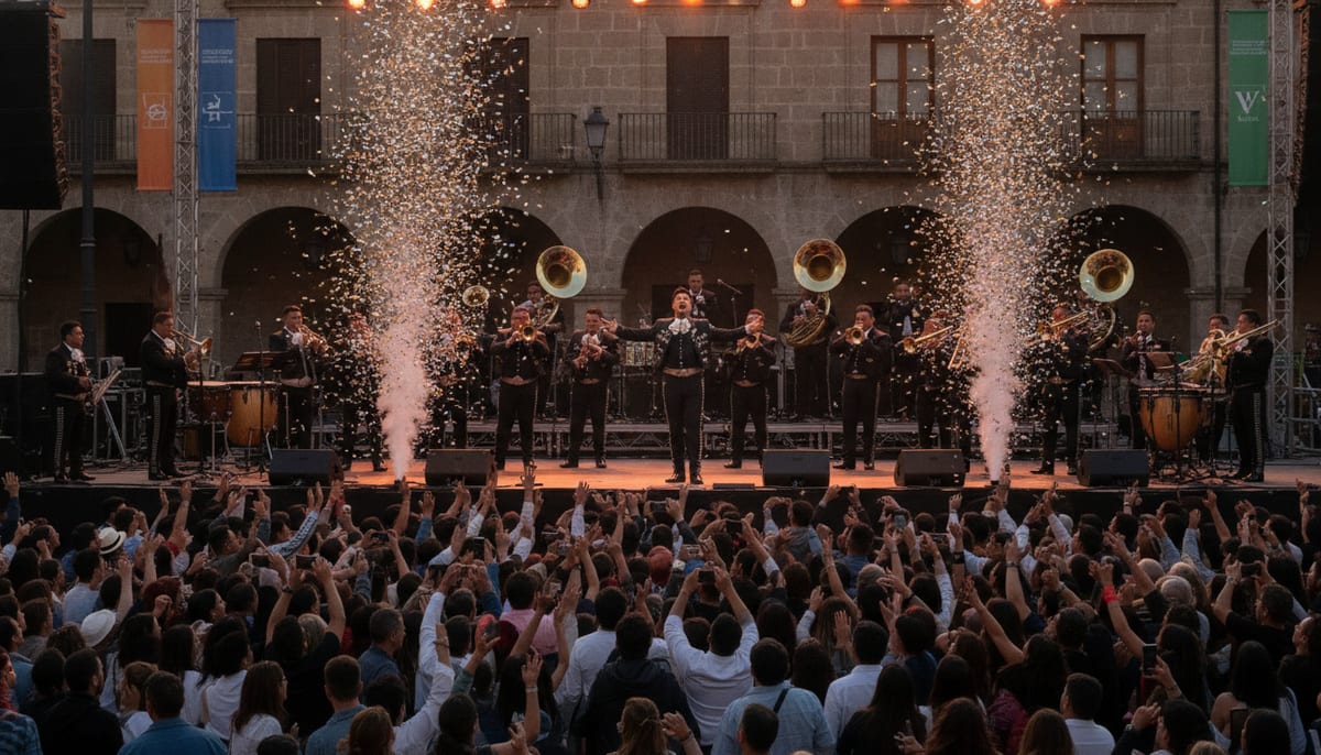 Banda El Recodo inicia gira europea en España