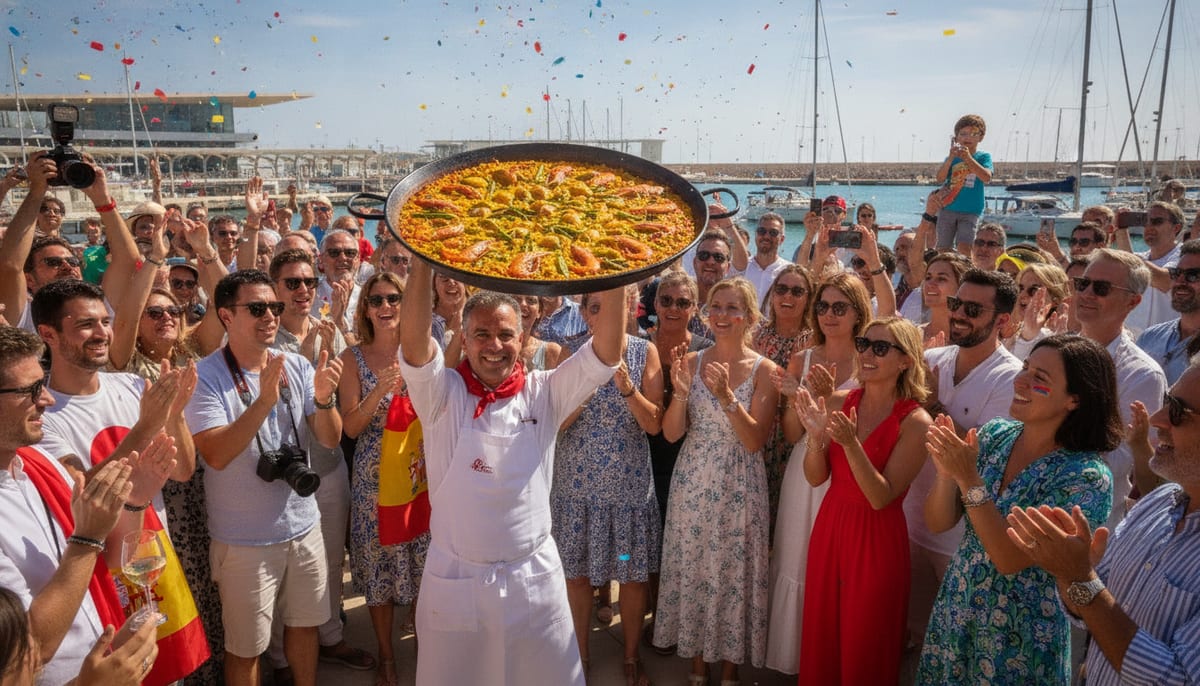 México Gana el Concurso Internacional de Paella en Valencia