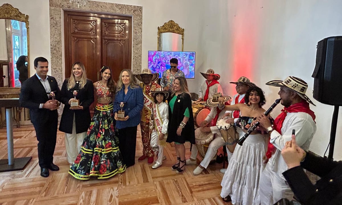 Nueva cónsul Paulina Estrada y Carnaval de Barranquilla en Madrid