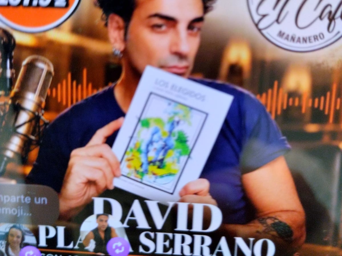 David Plaza presenta “Los Elegidos”, su novela sobre vampiros