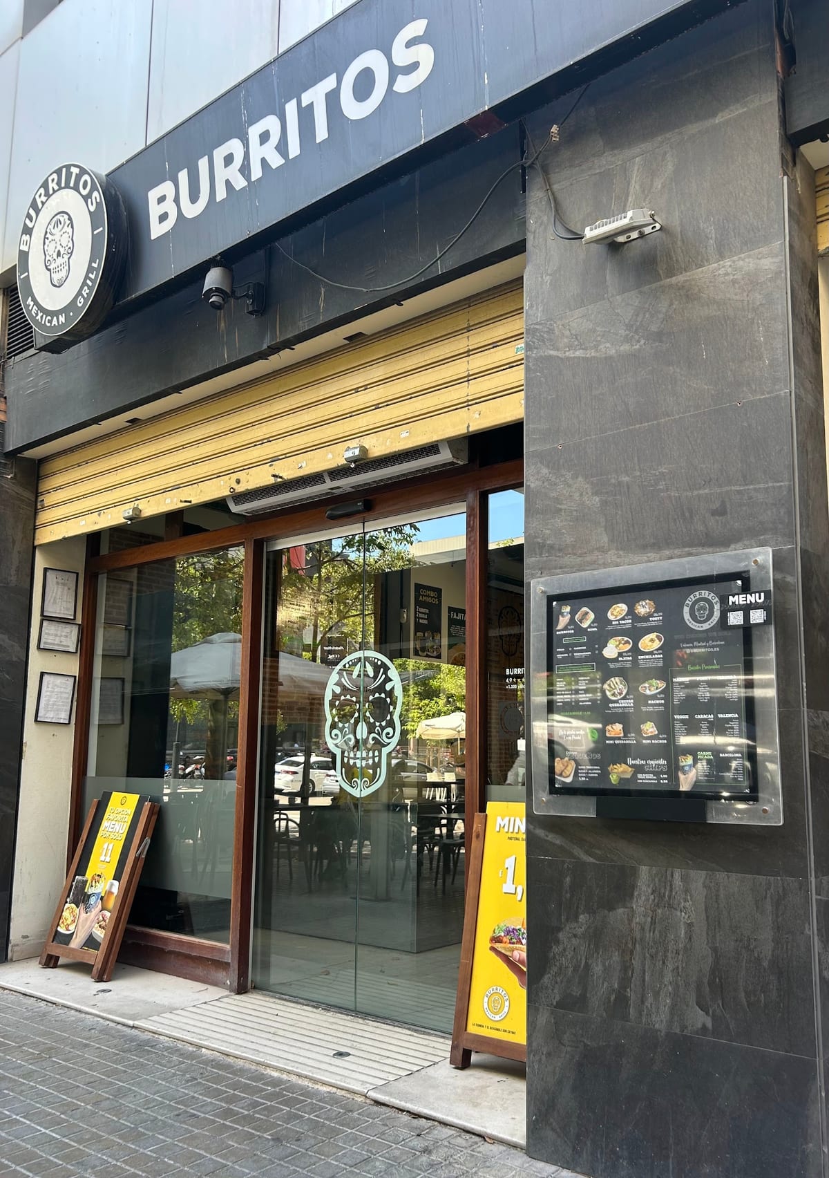 Burritos Mexican Grill Valencia, restaurante mexicano en Camins al Grau especializado en burritos al gusto, nachos y quesadillas — foto oficial del restaurante.