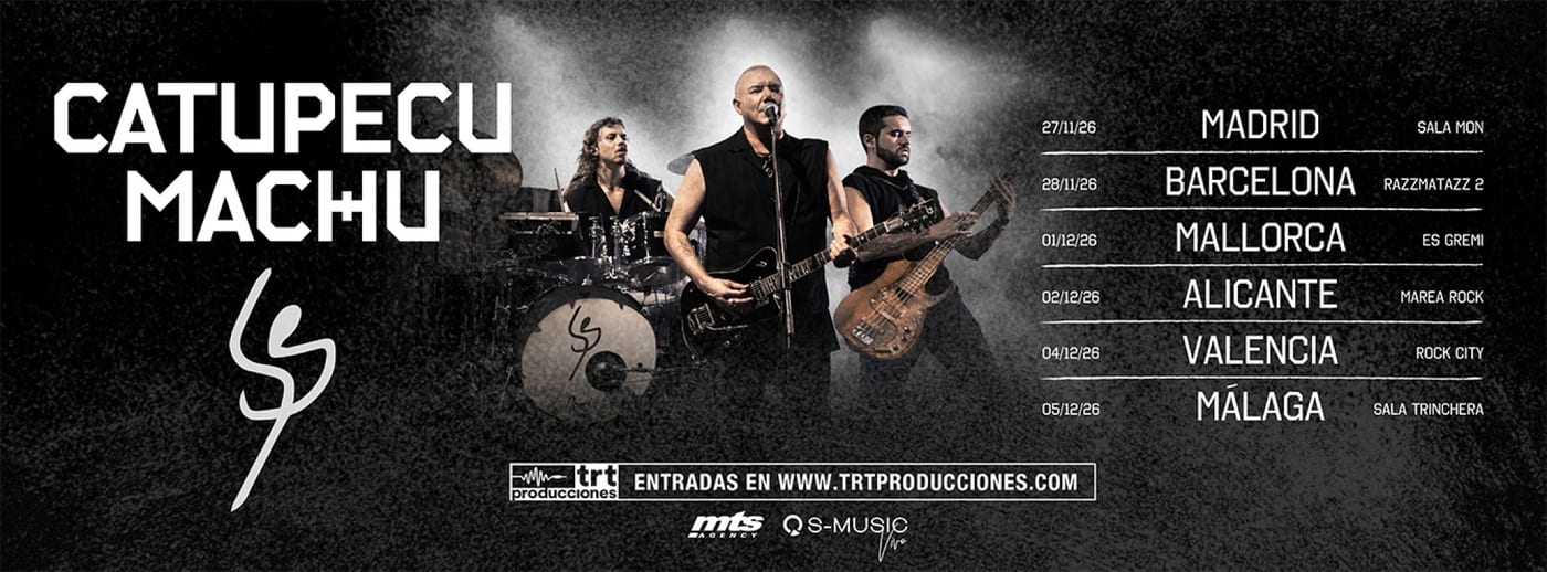 CATUPECU MACHU en VALENCIA (SALA ROCK CITY)