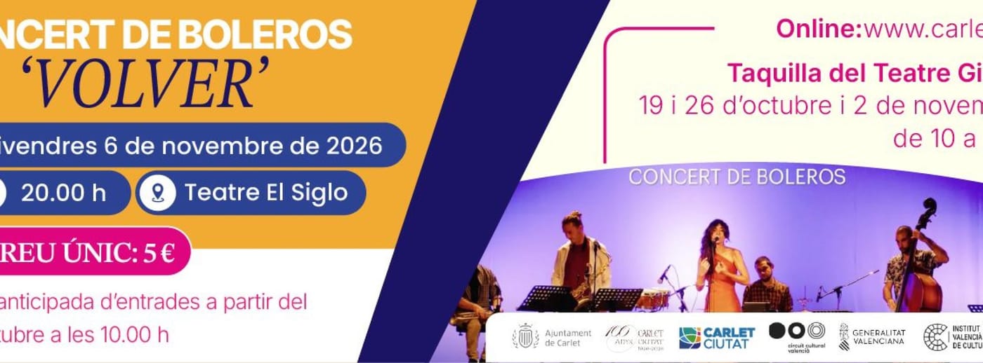 Concert de Boleros 'volver' a Carlet