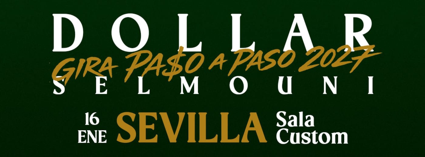 Concierto Dollar Selmouni - Sevilla - Sala Custom - Sábado 16 de Enero