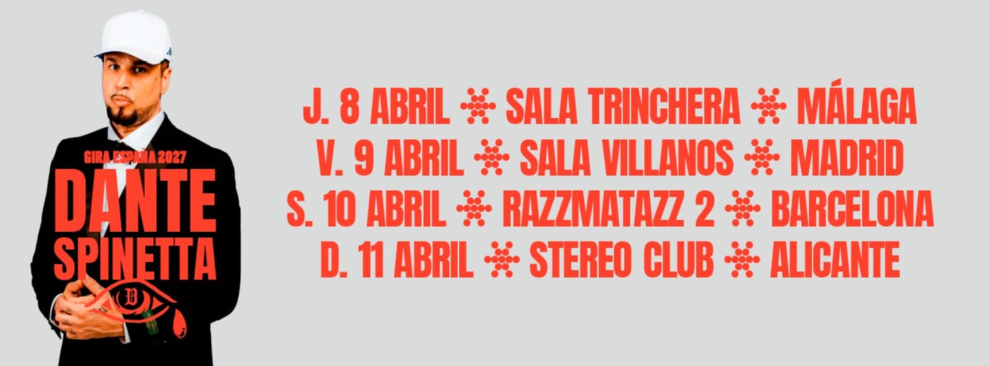 DANTE SPINETTA en MADRID (SALA VILLANOS)