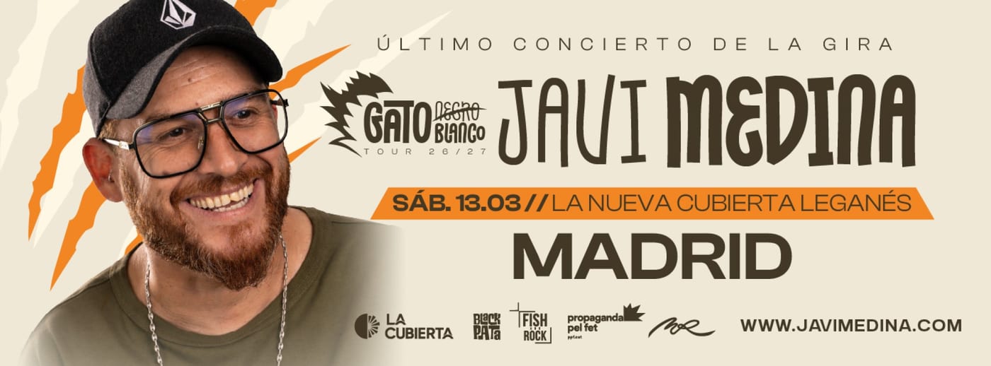 Javi Medina en Madrid - La Nueva Cubierta Leganés