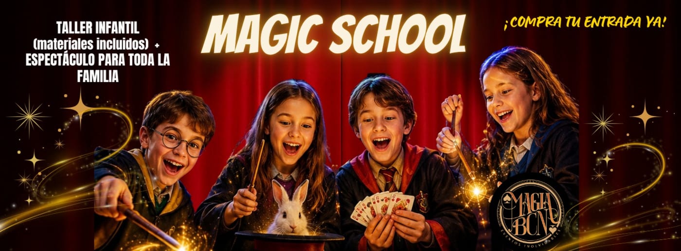 Magic School en la casa de Harry Potter Magia BCN