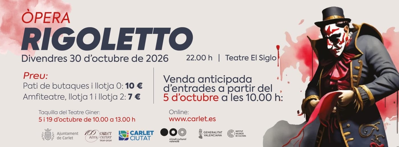 Òpera Rigoletto a Carlet