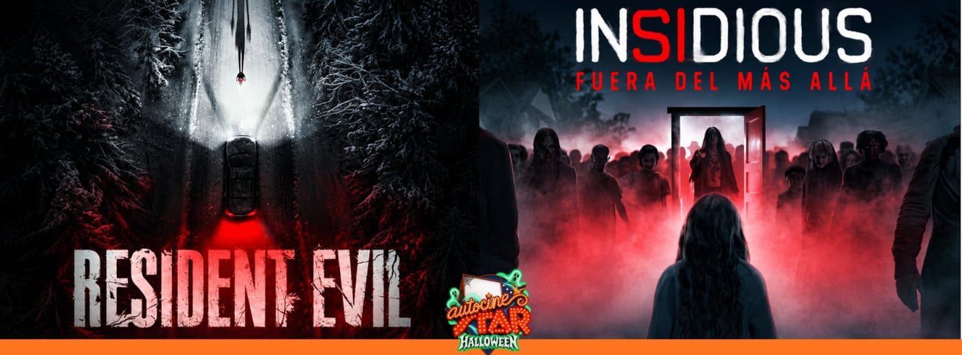 TARDE DE MUERTE: Sesión doble · Resident Evil + Insidious: Fuera del Más Allá