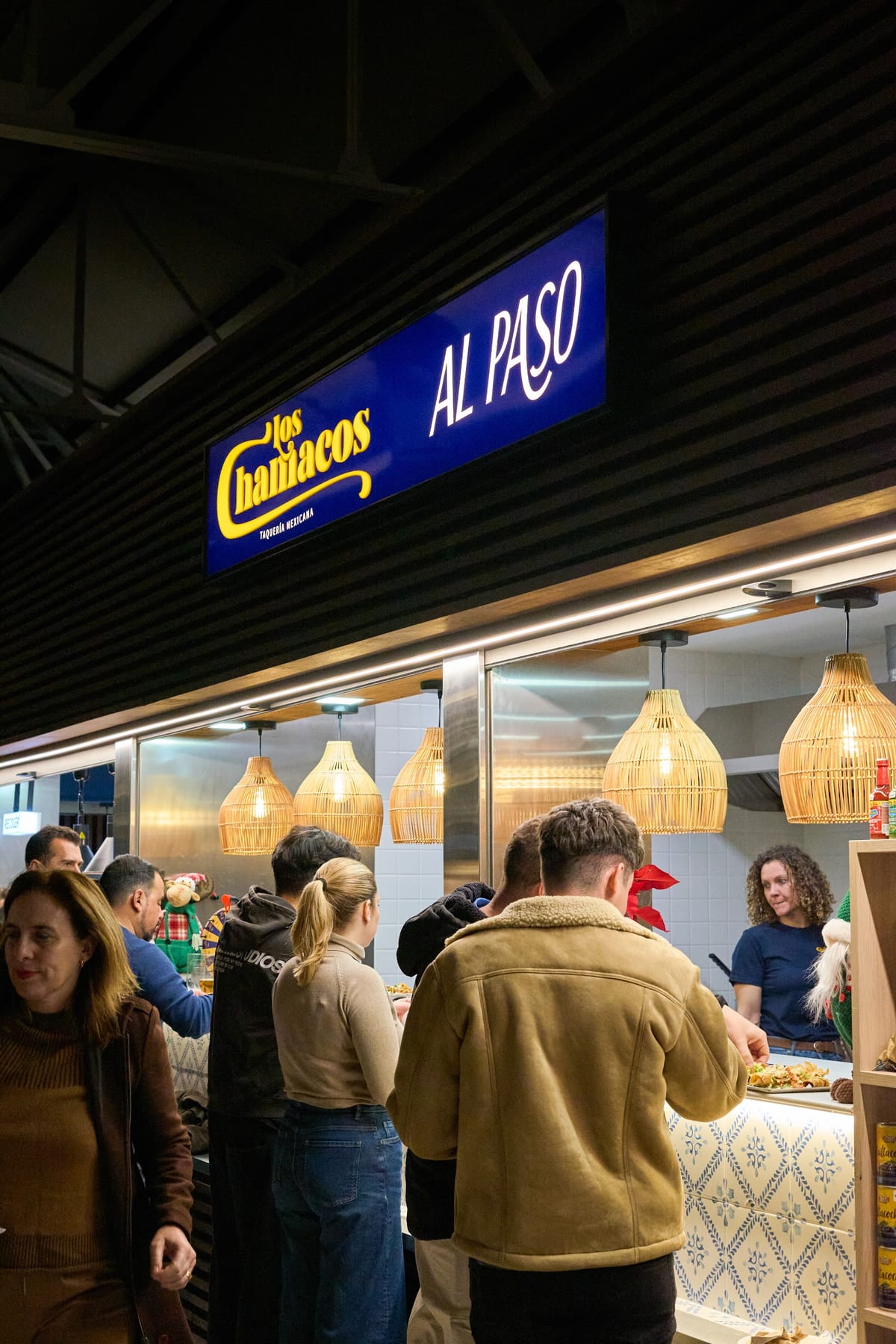 Auténticos tacos y comida mexicana en Los Chamacos Al Paso Taquería Mexicana en Gandía, Valencia — foto oficial del restaurante.