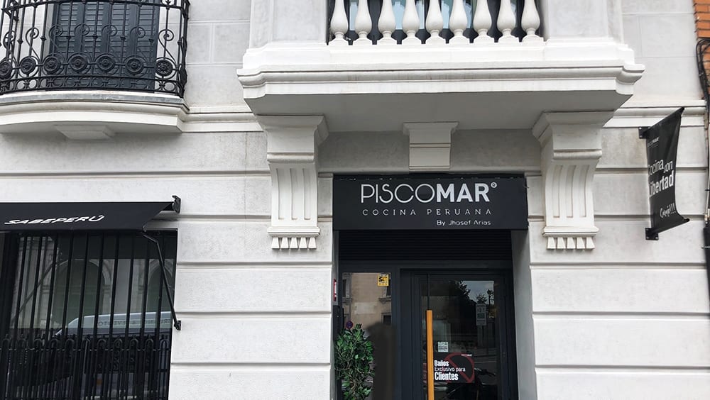 PISCOMAR Cebichería by Jhosef Arias Madrid, alta cocina peruana y ceviche en el Centro — foto oficial del restaurante.