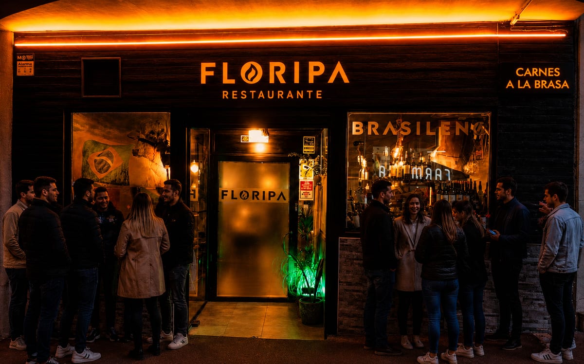 Cortes premium de picanha y churrasco a la auténtica brasa brasileña en RESTAURANTE FLORIPA Algeciras — foto oficial del restaurante.